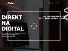 Tablet Screenshot of enki.si